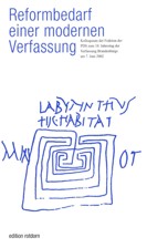 cover: reformbedarf einer modernen verfassung