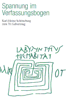 cover: spannung im verfassungsbogen